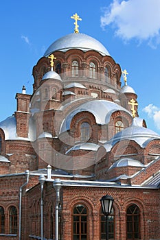 Cathedral of Our Lady of All Grieving Joy. Island-grad Sviazhsk, Tatarstan, Russia