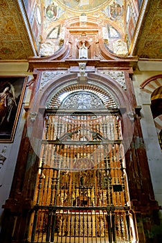 Cathedral of Our Lady of the Assumption in Cordoba, Andalusia, Spain