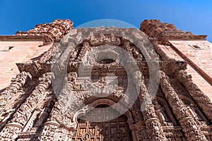 Cathedral of Our Lady of the Assumption of Zacatecas is a Catholic Basilica located in Zacatecas historic city center