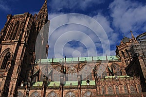 Cathedral of Our Lady or Cathedrale Notre-Dame de Strasbourg