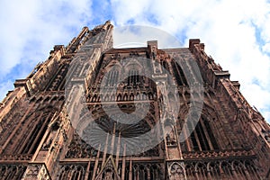 Cathedral of Our Lady or Cathedrale Notre-Dame de Strasbourg