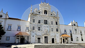 Cathedral of Our Lady of the Immaculate Conception, 17th century baroque monument, Santarem, Portugal