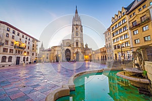 The Cathedral of Oviedo photo