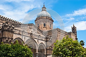 Cathedral of Palermo. Sicily. Italy