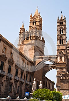 Cathedral of Palermo. Sicily. Italy