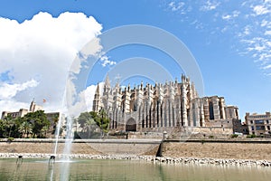 Cathedral Palma de Majorca, La Seu, Catedral de Santa Maria de Palma de Mallorca, Spain