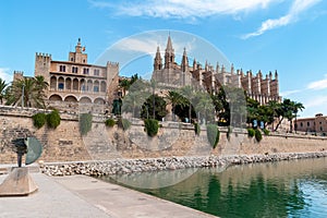 Cathedral of Palma de Mallorca and Almudaina - Balearic Islands, Spain