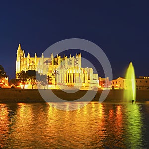 Cathedral in Palma of Majorca