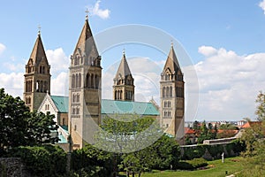 The Cathedral of Pecs Hungary