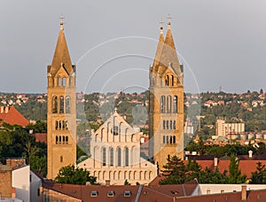 Cathedral of pecs, hungary called Szekesegyhaz