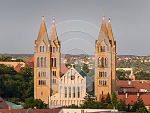 Cathedral of pecs, hungary called Szekesegyhaz