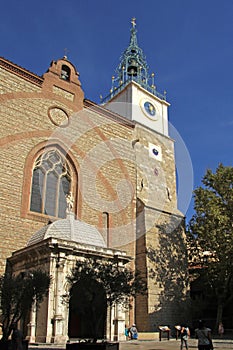 Cathedral of Perpignan, France,