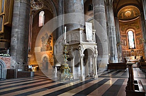 Cathedral of Piacenza. Emilia-Romagna. Italy.