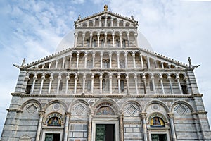 The cathedral in Pisa, Italy