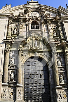 The Cathedral at Plaza de Armas, Lima