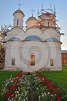 Cathedral of Provision of copes of the Mother of God in Rizopolozhensky convent in Suzdal, Russia
