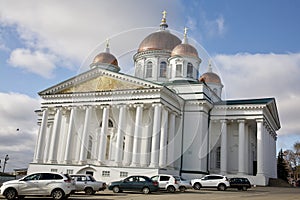Cathedral of the Resurrection of Christ on Cathedral Square in Arzamas, Nizhny Novgorod region
