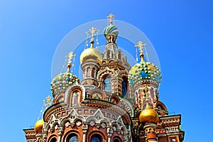 Cathedral of the Resurrection on Spilled Blood in St. Petersbur