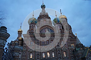 Cathedral of the Resurrection on the Spilled Blood in St. Petersburg