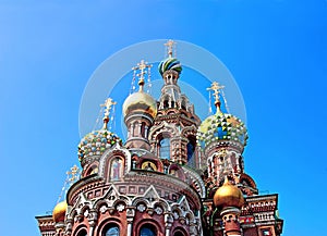 Cathedral of the Resurrection on Spilled Blood in St. Petersburg