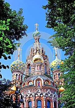 Cathedral of the Resurrection on Spilled Blood in St. Petersburg