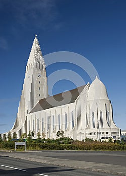 Cathedral Reykjavik Iceland scandinavia photo
