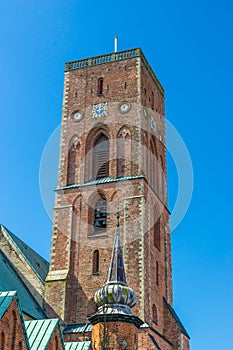 cathedral in Ribe, Denmark