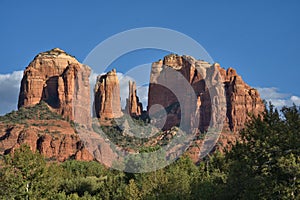Cathedral Rock in Red Rock Crossing near Sedona USA