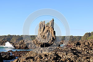 Cathedral Rocks Low Tide at Kiama Australia