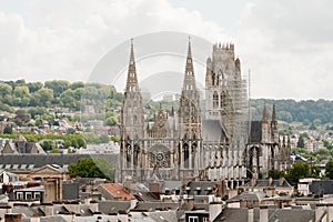 Cathedral in Rouen, France