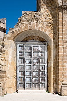 Cathedral ruins, Salemi, Sicily photo