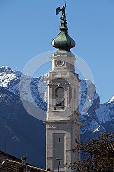 Cathedral's belfry in Belluno