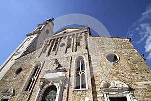 Cathedral's belfry in Belluno