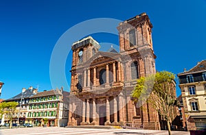 Cathedral of Saint-Christophe in Belfort photo