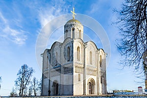 Cathedral of Saint Demetrius 1191 in Vladimir, Russia