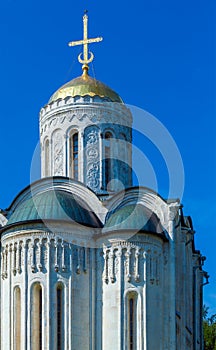 Cathedral of Saint Demetrius (XII c.) in Vladimir, Russia