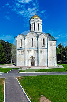 Cathedral of Saint Demetrius (XII c. ) in Vladimir, Russia