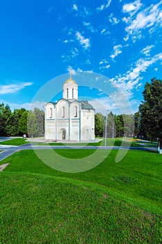 Cathedral of Saint Demetrius (XII c.) in Vladimir, Russia