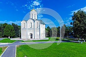 Cathedral of Saint Demetrius XII c. in Vladimir, Russia