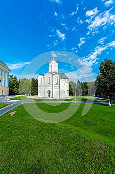 Cathedral of Saint Demetrius XII c. in Vladimir, Russia