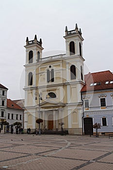 Cathedral of Saint Fracis Xavier in Banska Bystrica in Slovakia