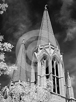Cathedral of Saint Helena, Infrared.