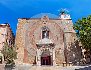 Cathedral of Saint-Jean-Baptiste in Perpignan France
