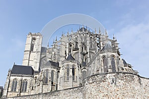 Cathedral Saint Julien in Le Mans