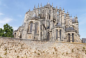 Cathedral Saint Julien Le Mans, France