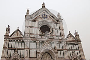 Cathedral of Saint Mary of the Flower & x28;Cattedrale di Santa Maria del Fiore& x29; or Duomo di Firenze, Florence, Italy