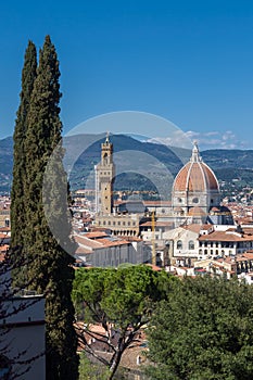 Cathedral of Saint Mary of the Flower in Florence, Italy