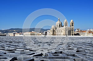 Cathedral of Saint Mary Major in Marseille, France