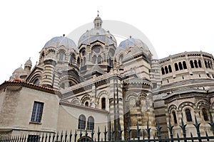 Cathedral of Saint Mary Major in Marseille, France.