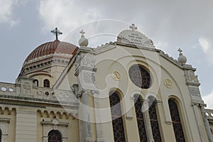 The Cathedral of Saint Minas. Greece, Crete.